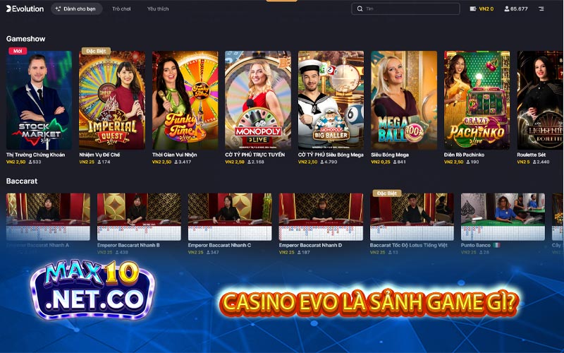 Casino Evo La Sanh Game Gi  