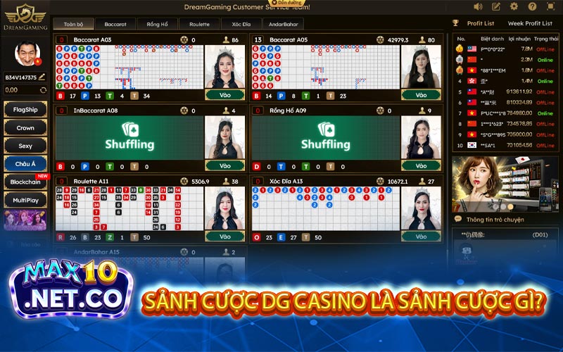 Sanh Cuoc DG Casino La Sanh Cuoc Gi  